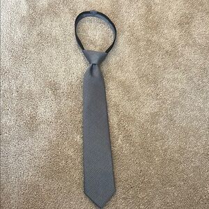 Classic Gray Kid’s Tie